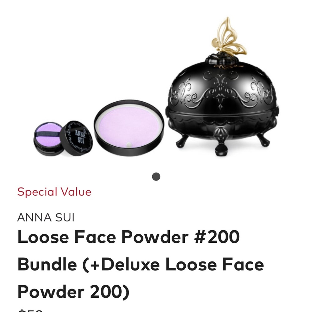 Anna Sui loose powder #200. Net Wt 0.88oz